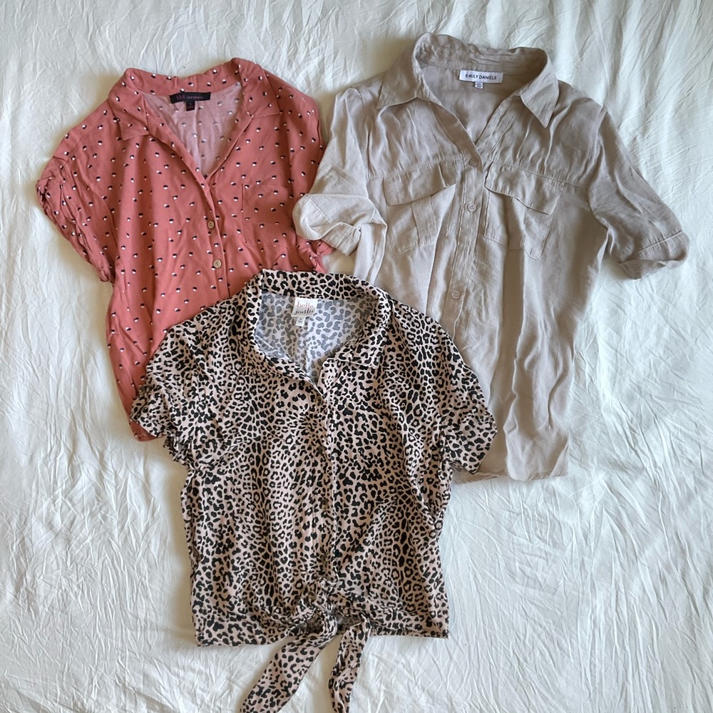 Short sleeve shirt bundle